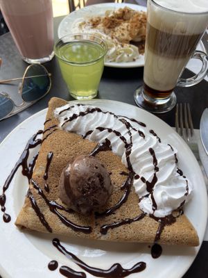   at Coffee Crepes in Paris