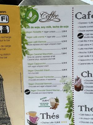   at Coffee Crepes in Paris