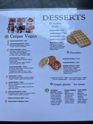   at Coffee Crepes in Paris