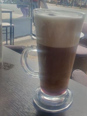 Cappuccino at Coffee Crepes in Paris