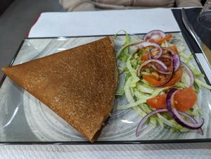 Gallette Pyramide at Coffee Crepes in Paris