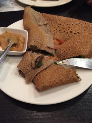Ateuil galette at Coffee Crepes in Paris