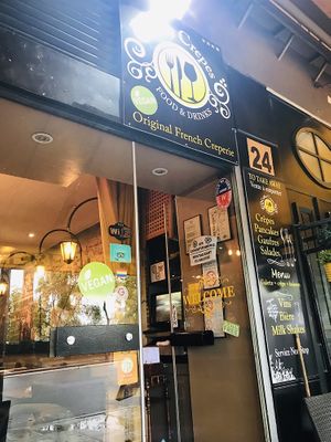 Front  at Coffee Crepes in Paris
