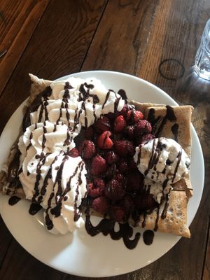 Yummmm at Coffee Crepes in Paris