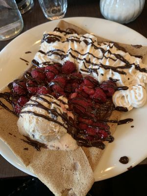 Vegan Francios  at Coffee Crepes in Paris