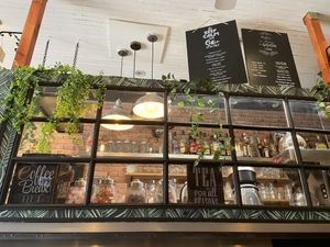 Inside  at Coffee Crepes in Paris