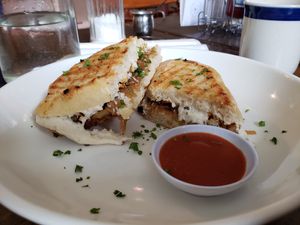 Grilled cheeze at My Tiny Cupboard Fauxmagerie in Wakefield