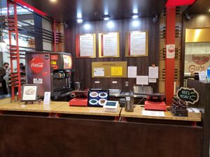 Gu's kiosk at Gu's Dumplings in Atlanta