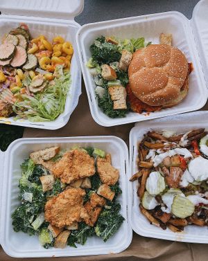 Lots of options!  at Fern Cafe and Bakery in Victoria