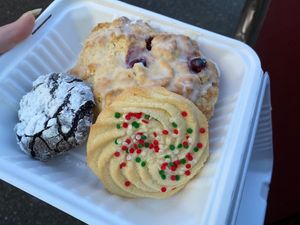 Cookies and scone   at Fern Cafe and Bakery in Victoria