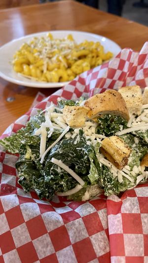 Cesar and mac   at Fern Cafe and Bakery in Victoria