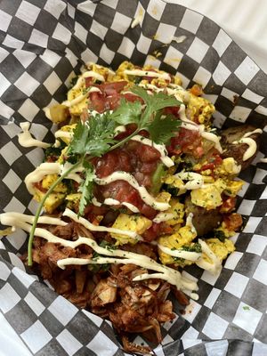 Jackfruit Scrambler  at Fern Cafe and Bakery in Victoria