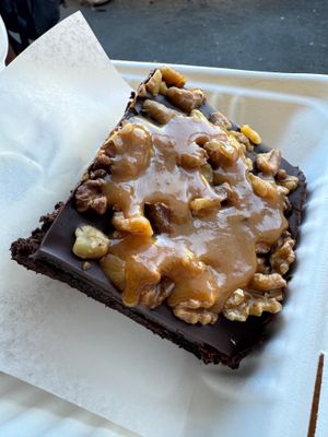 Brownie at Fern Cafe and Bakery in Victoria