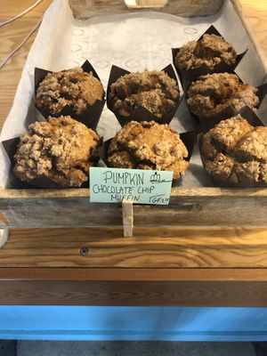 Daily muffin at Fern Cafe and Bakery in Victoria