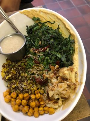 Mezze Bowl at Leef + Stem in Langley
