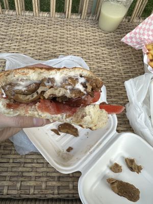 Sin Rodeos sandwich   at Recuerdos del Cajon del Maipo - La Vegana con Ganas in San Jose De Maipo