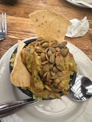 Harvest guacamole   at La Fogata in Kenosha