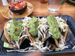 Mushroom tacos!!  at La Fogata in Kenosha