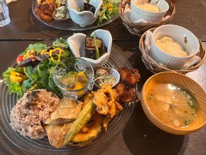 A. Lunch plate   at Ramuna in Nara