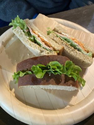 “Ham” sandwich   at Ramuna in Nara