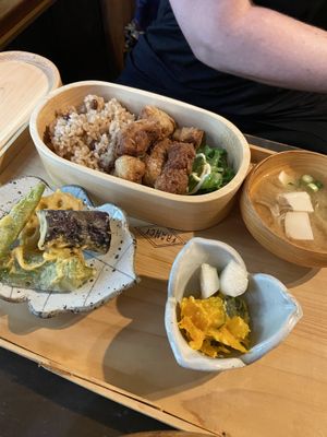 Karage bento  at Ramuna in Nara