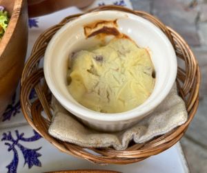 Gratin (part of the burger plate)  at Ramuna in Nara