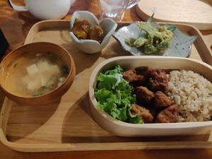 Kaarage bento at Ramuna in Nara