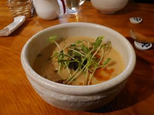 Spicy dan dan noodles at Ramuna in Nara