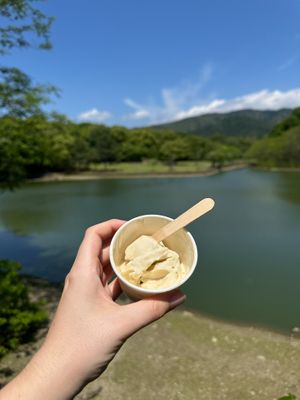 Yummy on the walk back to the main Nara area! at Ramuna in Nara