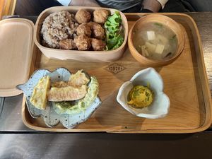 Karage Bento Box  at Ramuna in Nara