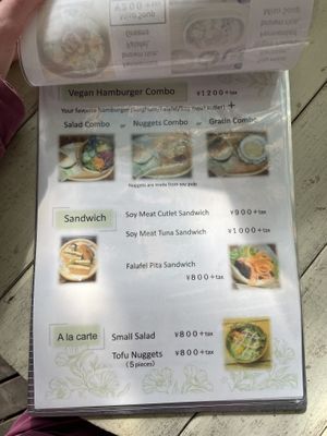 Menu 2  at Ramuna in Nara