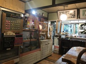 Inside at Ramuna in Nara