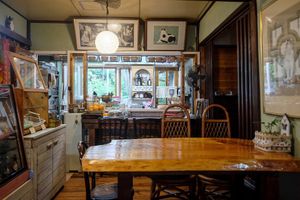 Small cozy cafe at Ramuna in Nara