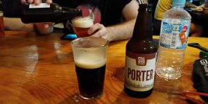 "Eel River" beers at Ramuna in Nara