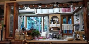 The kitchen at Ramuna in Nara