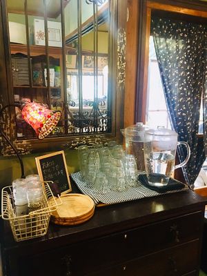 Self helping water at Ramuna in Nara