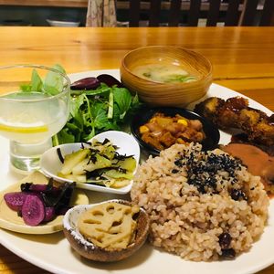 Very health dishes. Thank you  at Ramuna in Nara