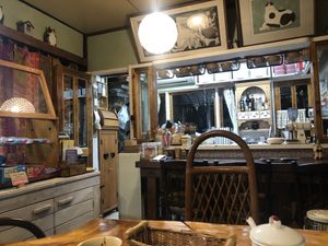 Inside at Ramuna in Nara