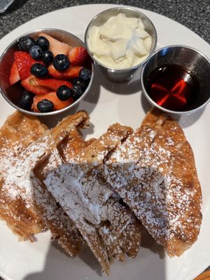 Vegan waffles 🧇  at Irregardless Cafe in Raleigh