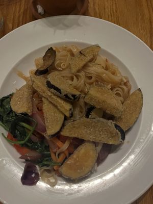 Eggplant Szechuan  at Irregardless Cafe in Raleigh