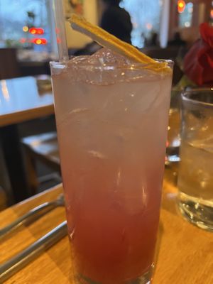 Delicious Mocktail  at Irregardless Cafe in Raleigh
