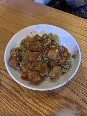 Tofu Fried Ricee  at Irregardless Cafe in Raleigh