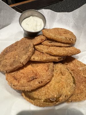 Fried Green Tomatoes   at Irregardless Cafe in Raleigh
