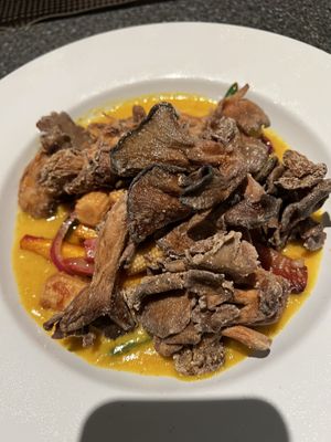 Mushroom Vaudovan  at Irregardless Cafe in Raleigh