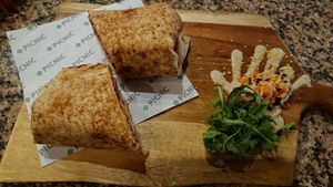 Delicious wrap at PICNIC in Liverpool