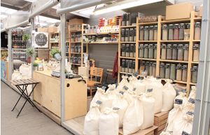spices at Bazar Olkuska in Warsaw