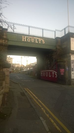 Enter here and on the right at Proven Goods Co in Newcastle Upon Tyne