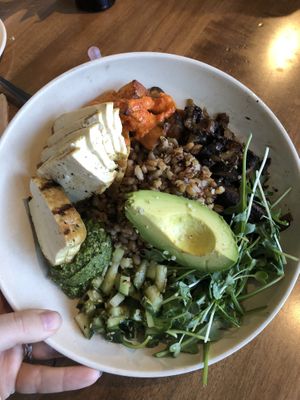 Mother Earth bowl  at Flower Child in Atlanta