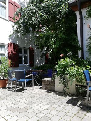 Garten at Goldenes Lamm in Dinkelsbuehl