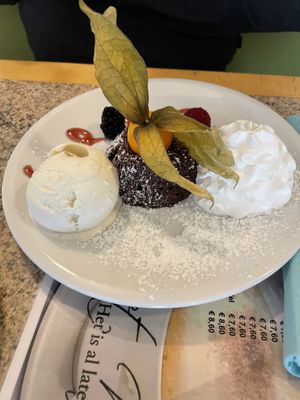  Vegan moeullleux at La Brasserie in Zedelgem